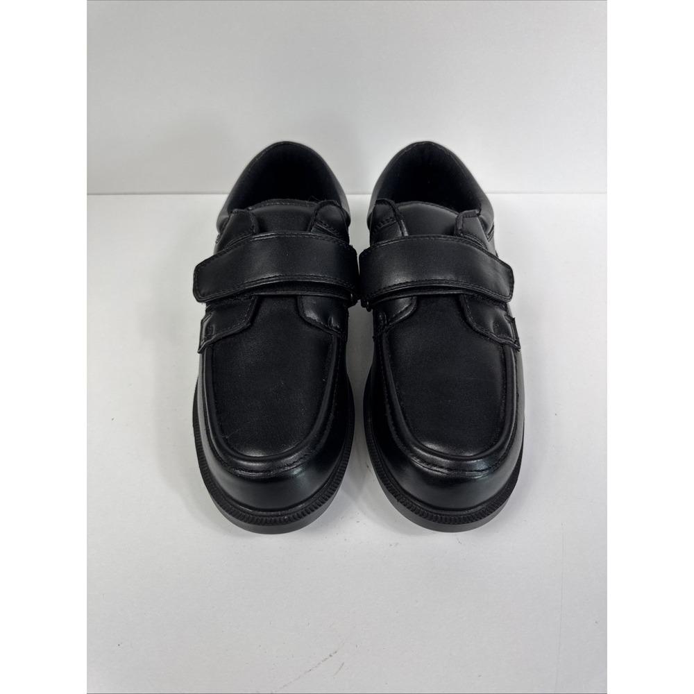 Dr Scholls Mens 8.5D Double Air Pillo Hook & Loop Comfort Shoes Black 478-1C
